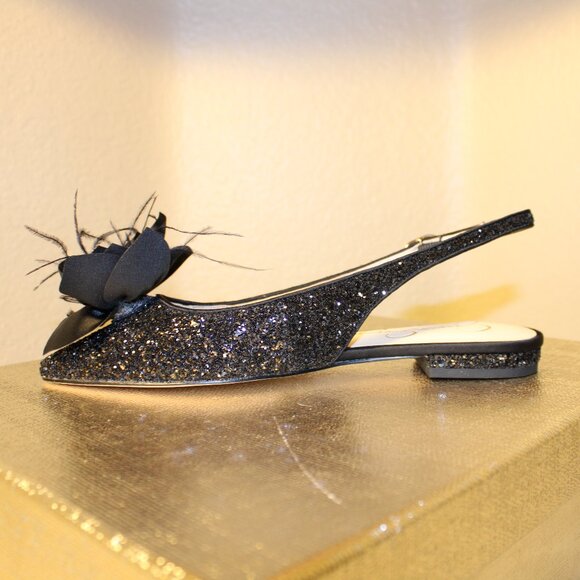 JESSICA SIMPSON Evito Embellished Slingback Flats - Picture 2 of 9